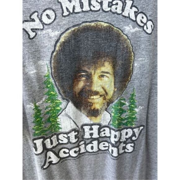 American painter and art instructor BOB ROSS No Mistakes Only Happy Accidents - Picture 4 of 5
